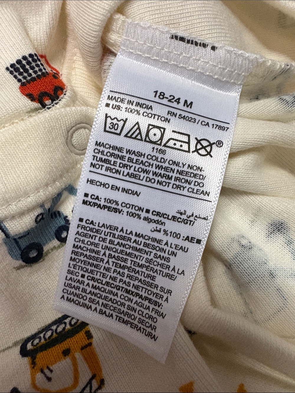 NWT Boys Long-Sleeve Bodysuits 12-18m - Picture 13 of 14